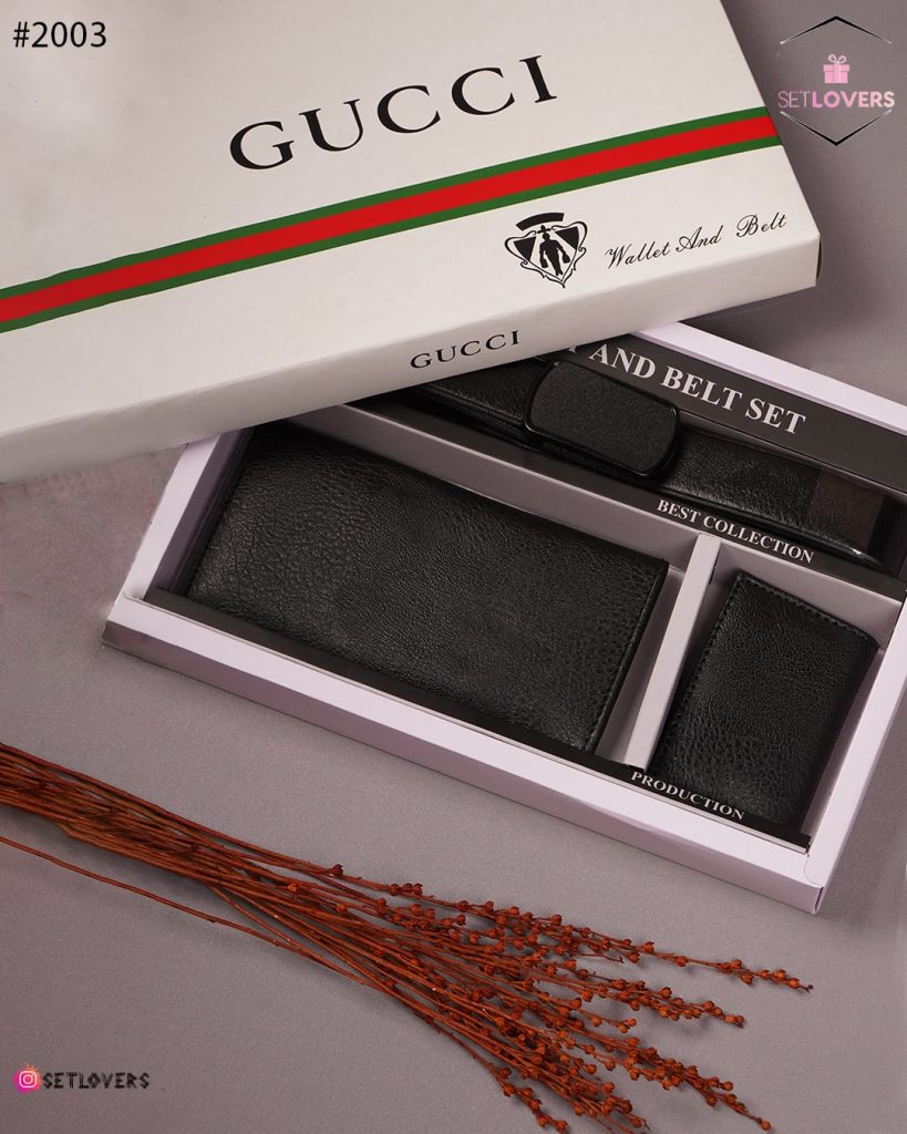 ست لاورز کیف پول کتی کمربند جاکارتی جعبه گوچی