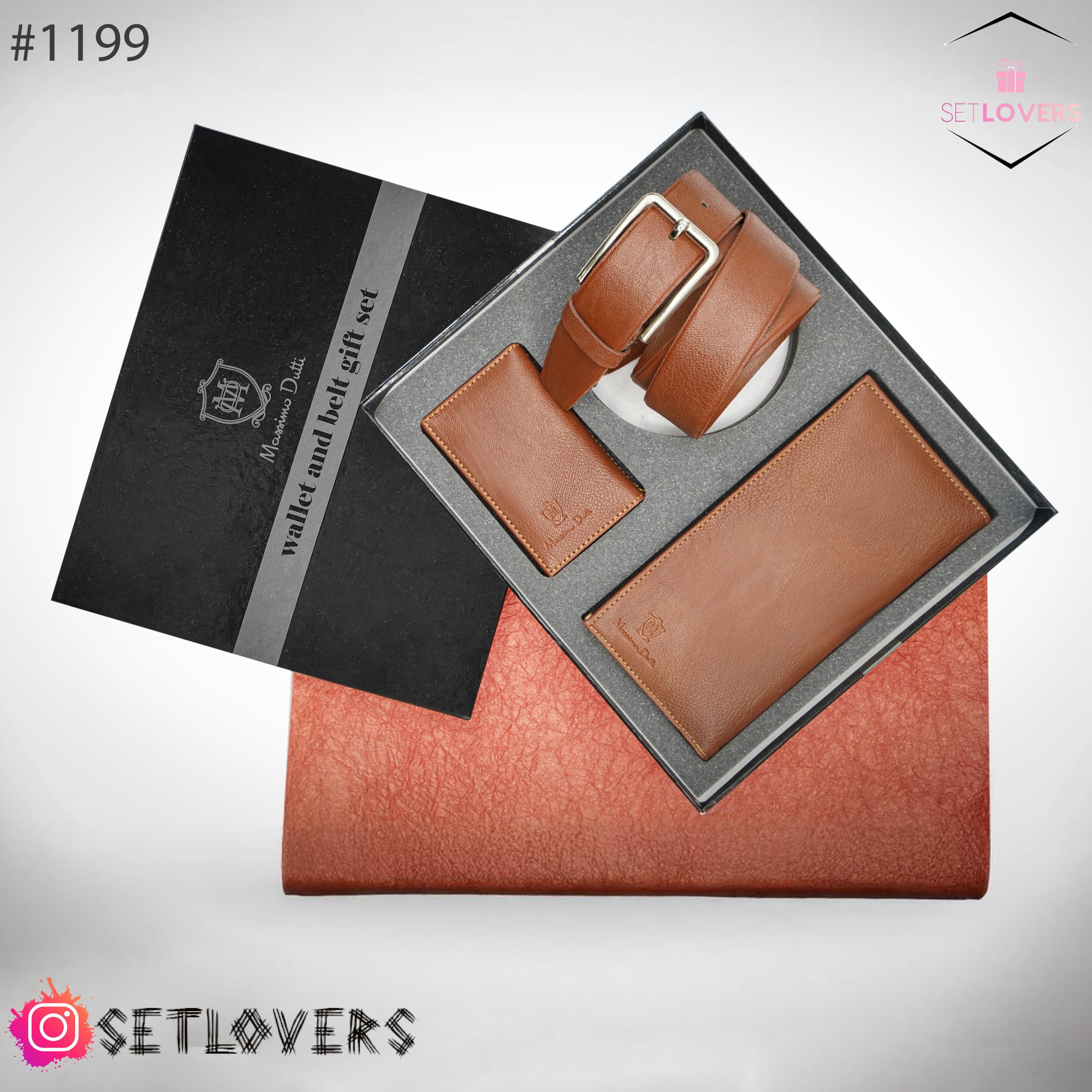 ست هدیه ماسیمودوتی مردانه هاردباکس رنگ عسلی ست هدیه ماسیمودوتی مردانه هاردباکس رنگ عسلی