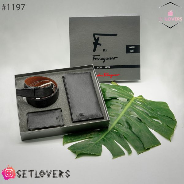 ست هدیه مردانه فروگاما هاردباکس مشکی